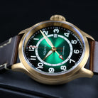 Gradient Green Dial Watch for Sale