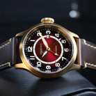 Burgundy Dial watch for sale