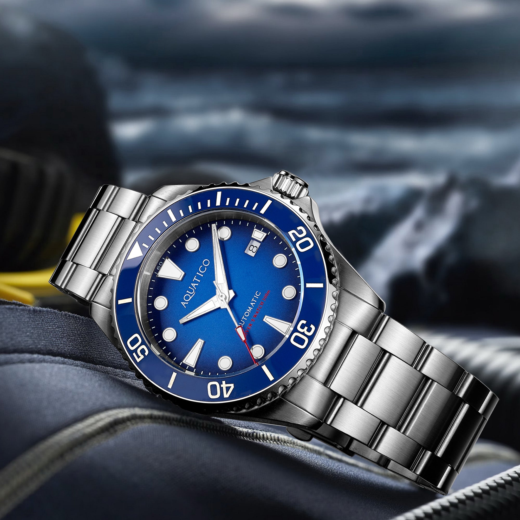 Ocean Star Divers Watch Blue Dial (NH35)