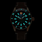 Super Star Bronze Tritium Green Dial(SWISS MADE ETA2824-2) No Date aquaticowatchshop