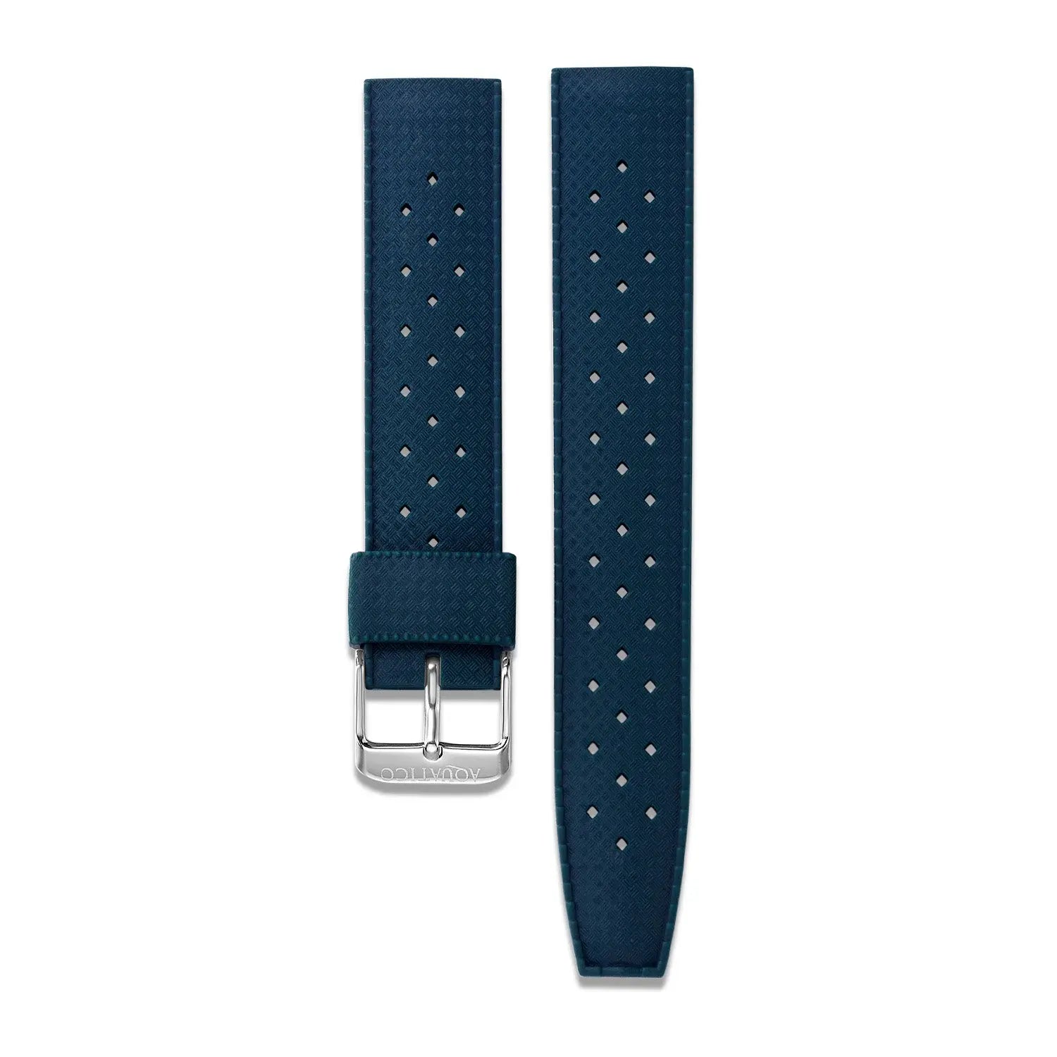 20mm Blue tropic rubber strap aquaticowatchshop