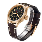 Aquatico Big Pilot 43mm Bronze Black Dial Watch aquaticowatchshop