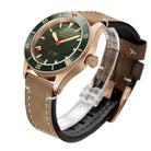 Aquatico Bronze Sea Star Green Dial Watch (NH35 No Date) aquaticowatchshop