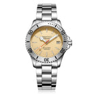 Aquatico Dolphin 39mm Automatic Dive Watch Bright Yellow Dial (NH35) aquaticowatchshop