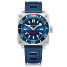 Aquatico Steel Man Blue Dial Ceramic Bezel Watch (SWISS MADE ETA2824-2) aquaticowatchshop