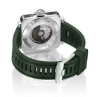 Aquatico Steel Man Green Dial Ceramic Bezel Watch (NH35) aquaticowatchshop