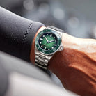 green mens watch