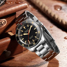 Sea star V2 black dial ceramic bezel (NH35) No Date aquaticowatchshop