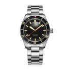 Sea star V2 black dial ceramic bezel (Swiss SW 200-1) No Date aquaticowatchshop