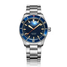 Sea star V2 blue dial ceramic bezel (Swiss SW 200-1) No Date aquaticowatchshop